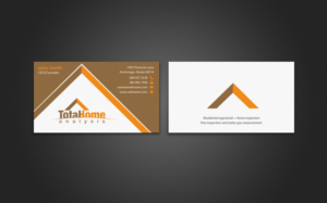 Business Card Design by chandrayaan.creative for Total Home Analysis | Design: #7897357