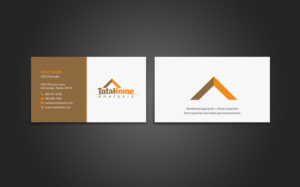 Business Card Design by chandrayaan.creative for Total Home Analysis | Design: #7897364