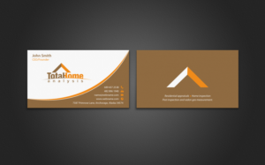 Business Card Design by chandrayaan.creative for Total Home Analysis | Design: #7897367