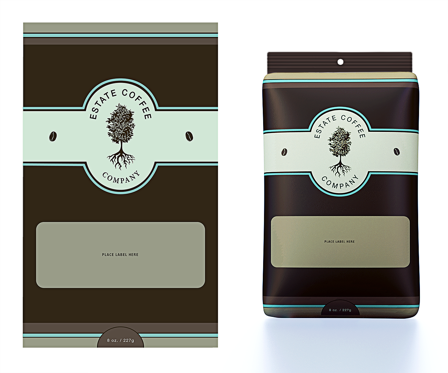 Packaging Design by TAC Design for Estate Coffee Company | Design #7945484