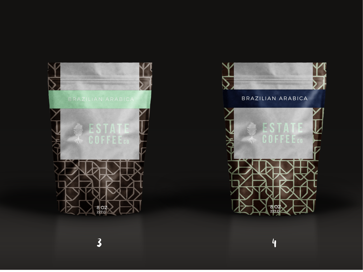 Diseño de Empaque por byjoao para Estate Coffee Company | Diseño #7953591