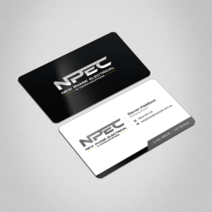 Business Card Design by INDIAN_Ashok for New Phase Electrical & Communications | Design: #8437495