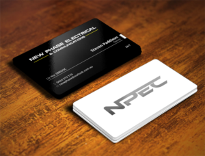Business Card Design by Verified artistry (Design garden) for New Phase Electrical & Communications | Design: #8431364
