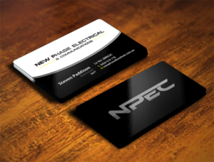 Business Card Design by Verified artistry (Design garden) for New Phase Electrical & Communications | Design: #8436678