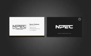 Business Card Design by chandrayaan.creative for New Phase Electrical & Communications | Design: #8432629