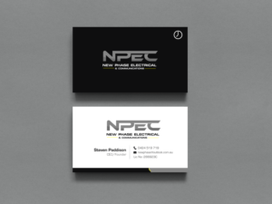 Business Card Design by chandrayaan.creative for New Phase Electrical & Communications | Design: #8432633