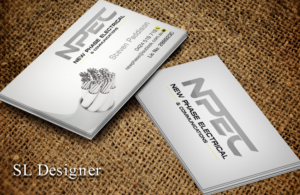 Business Card Design by SL Designer for New Phase Electrical & Communications | Design: #8432910
