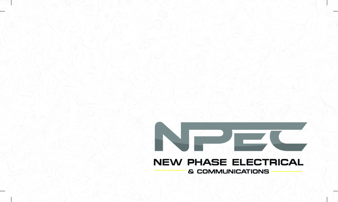 Visitenkarten-Design von hasithades für New Phase Electrical & Communications | Design #8433424