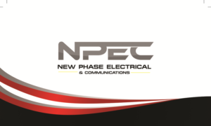 Business Card Design by hasithades for New Phase Electrical & Communications | Design: #8440768