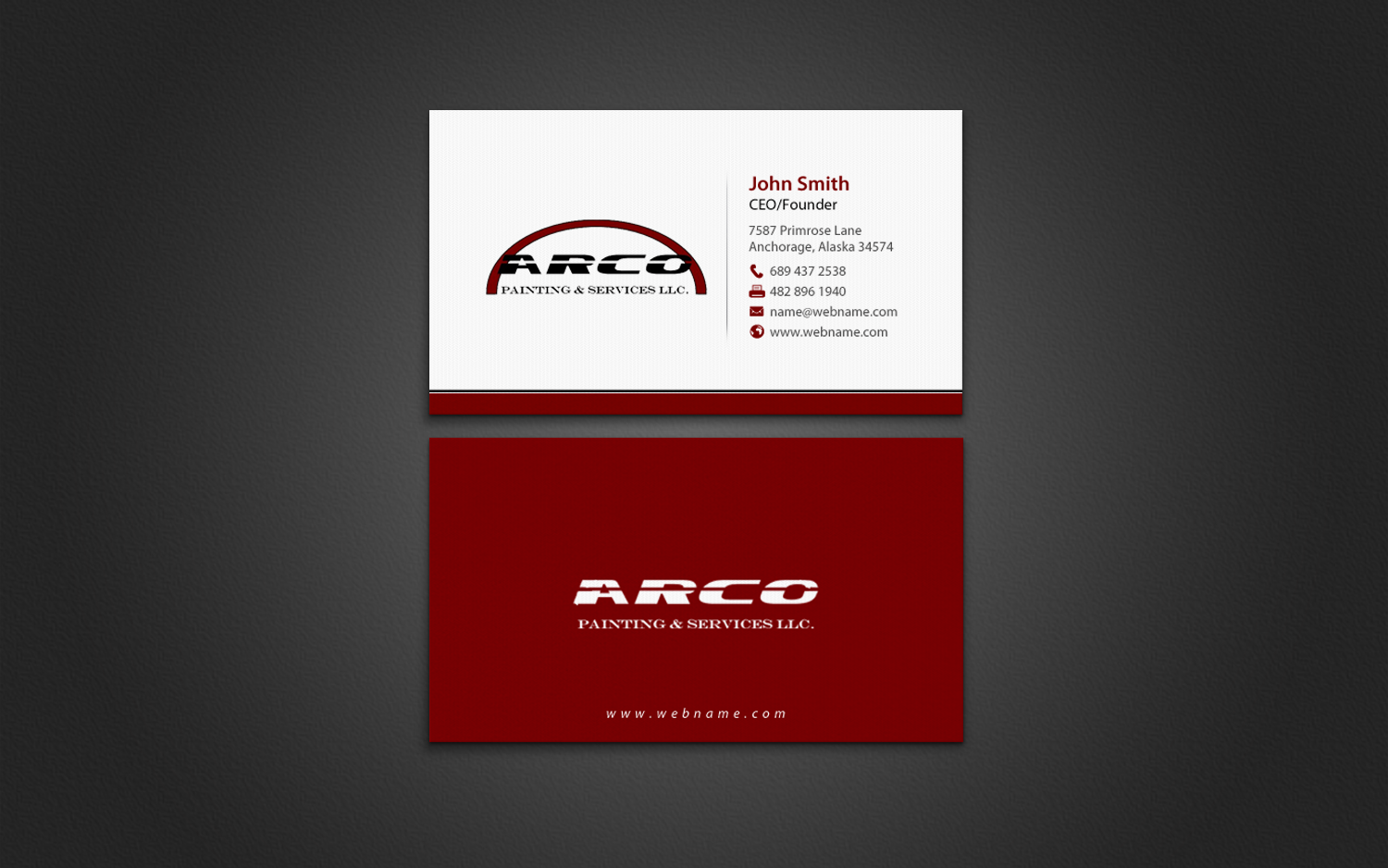 Business Card Design by chandrayaan.creative for this project | Design #7897182