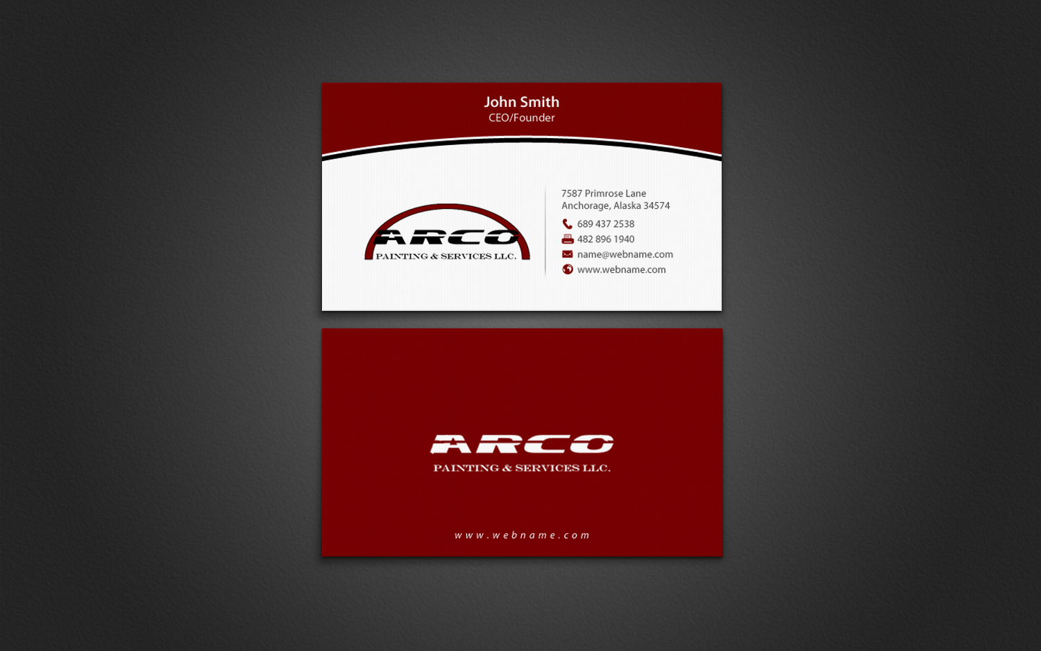 Business Card Design by chandrayaan.creative for this project | Design #7897183