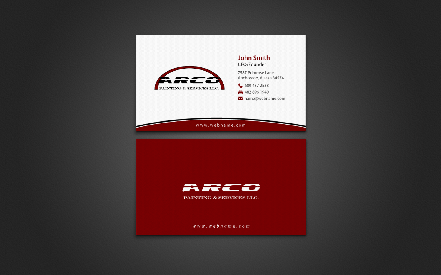 Business Card Design by chandrayaan.creative for this project | Design #7897184