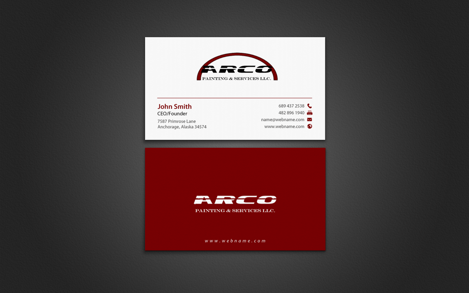 Business Card Design by chandrayaan.creative for this project | Design #7897186