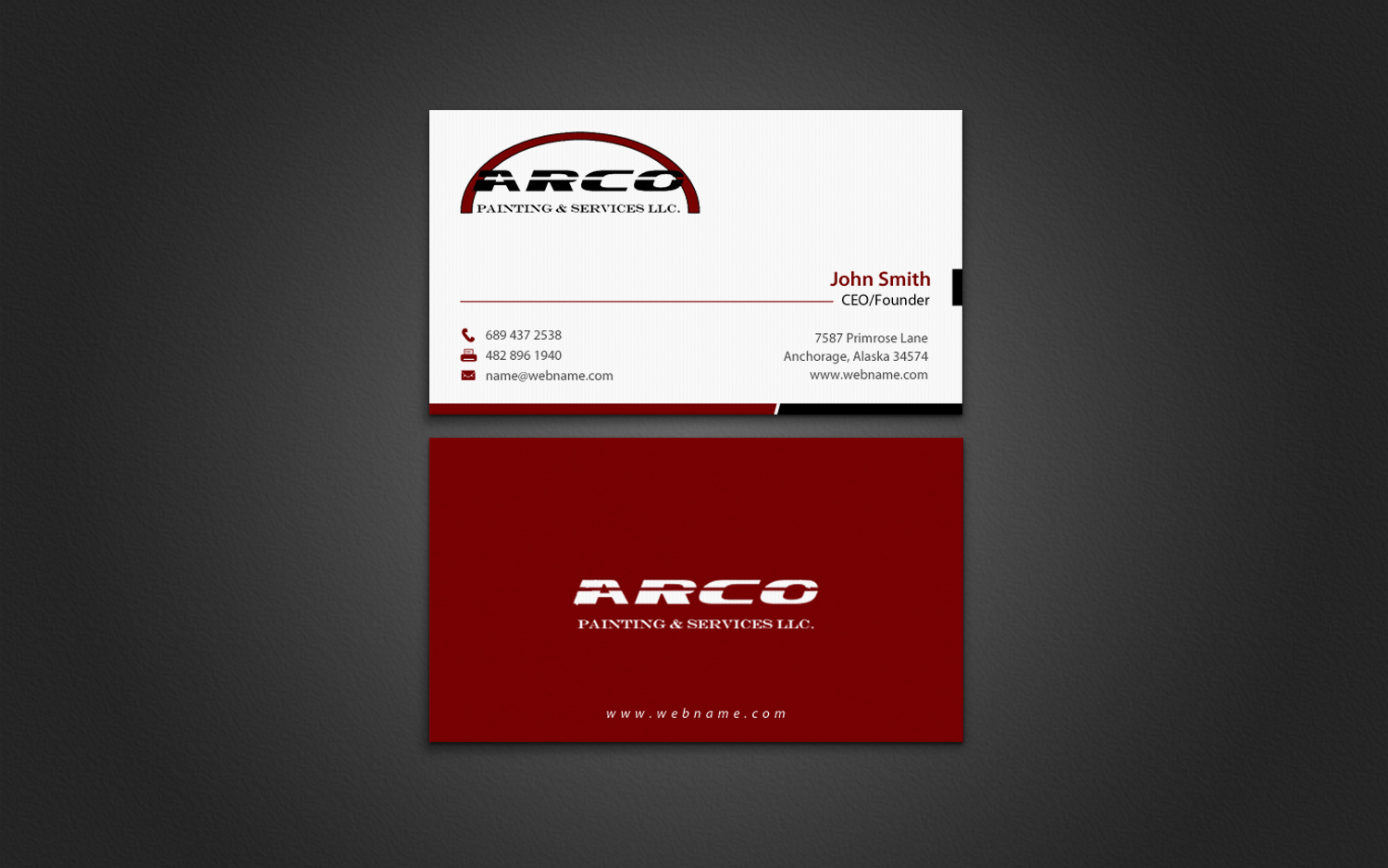 Business Card Design by chandrayaan.creative for this project | Design #7897187