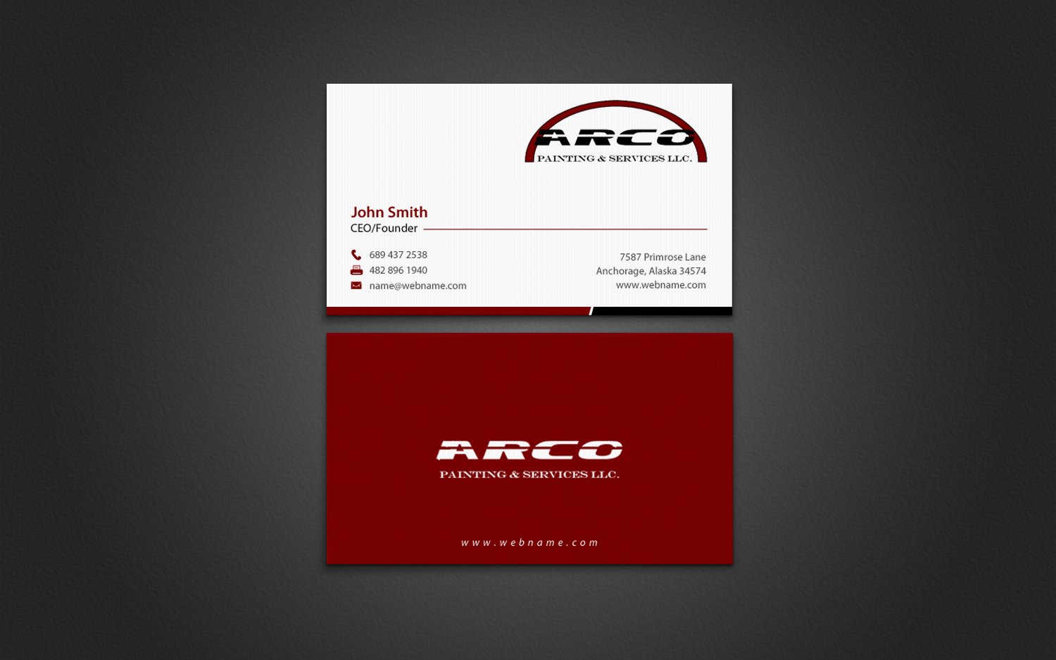 Business Card Design by chandrayaan.creative for this project | Design #7897190