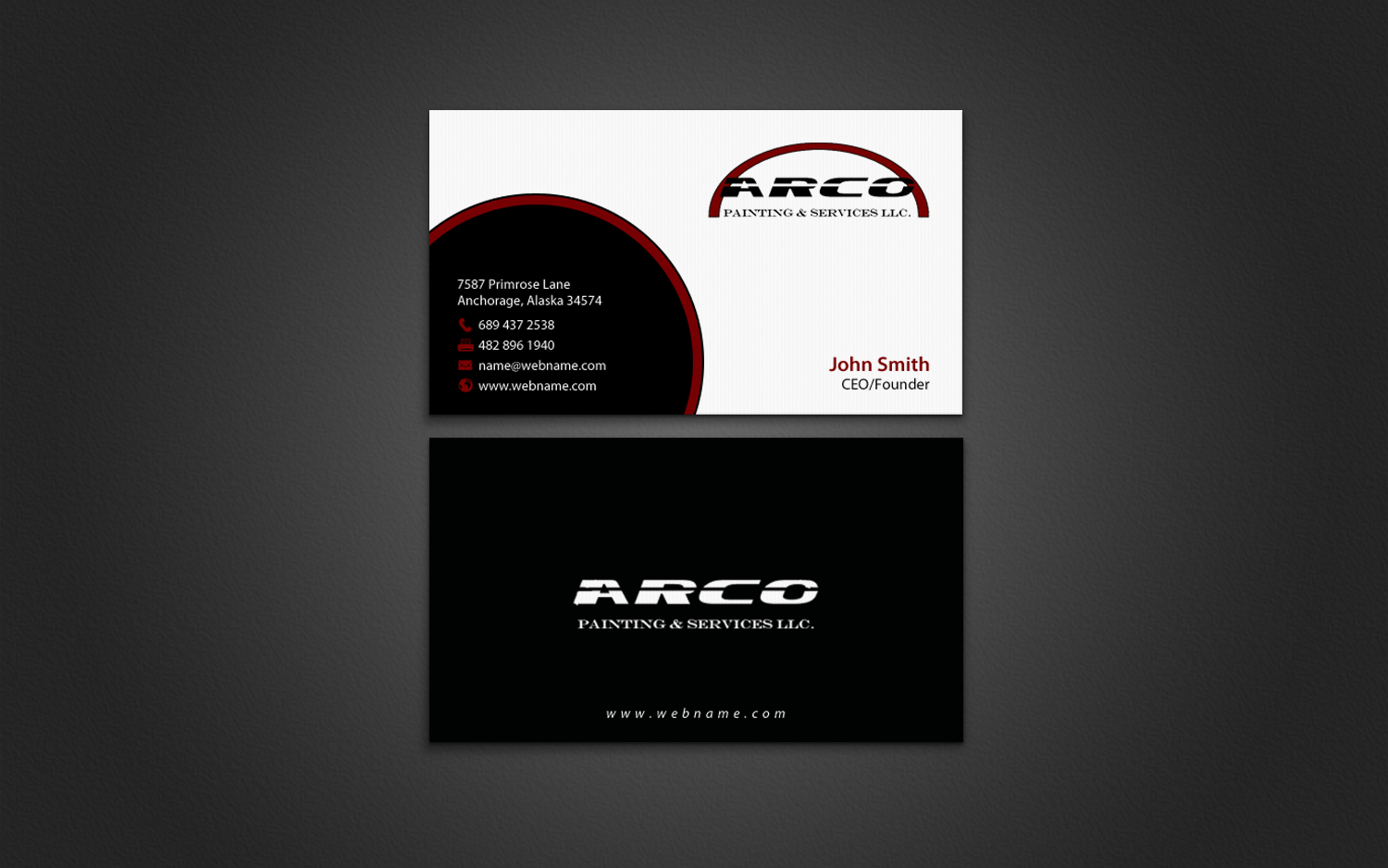 Business Card Design by chandrayaan.creative for this project | Design #7897193