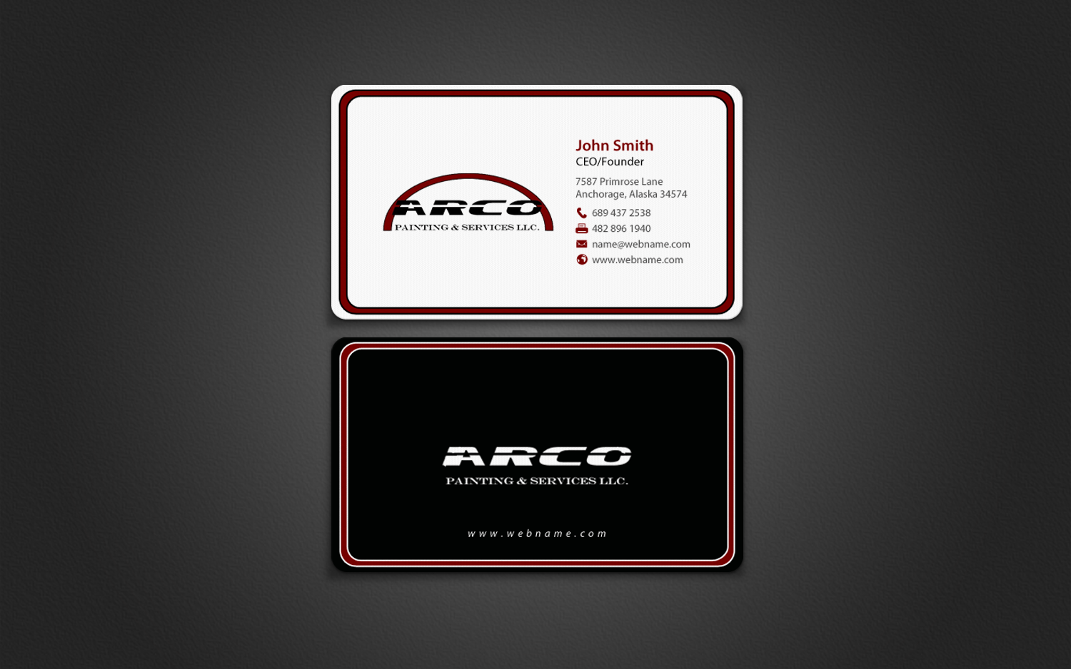 Business Card Design by chandrayaan.creative for this project | Design #7897194