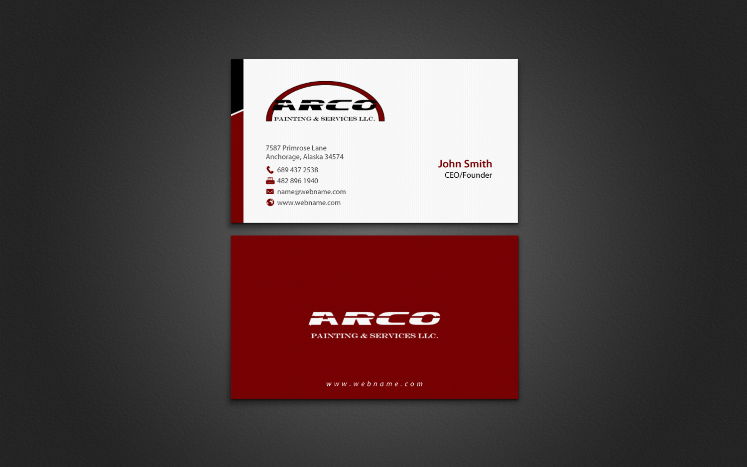 Business Card Design by chandrayaan.creative for this project | Design #7897199