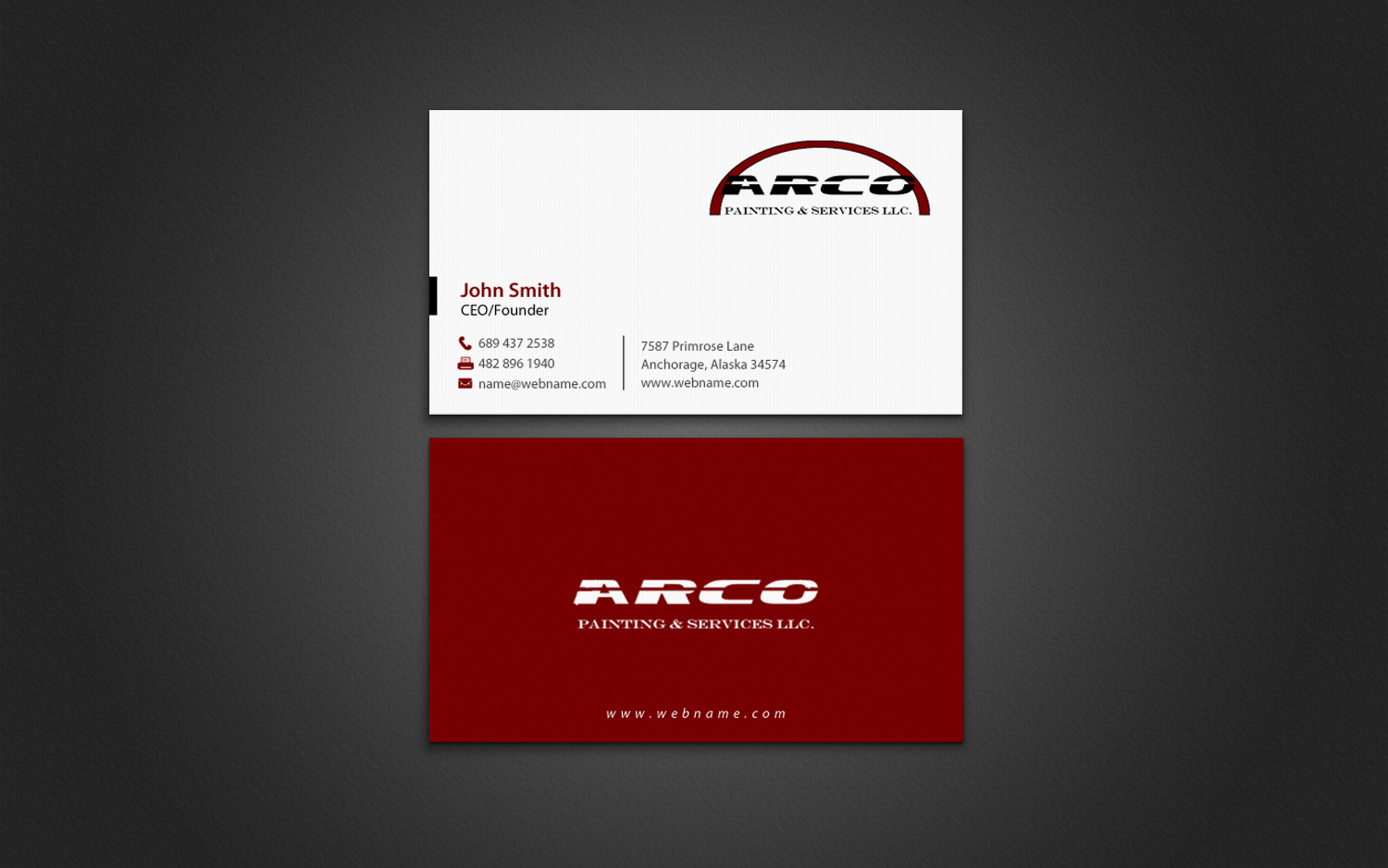 Business Card Design by chandrayaan.creative for this project | Design #7897200