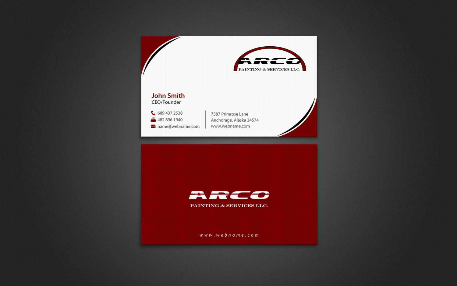 Business Card Design by chandrayaan.creative for this project | Design #7897201