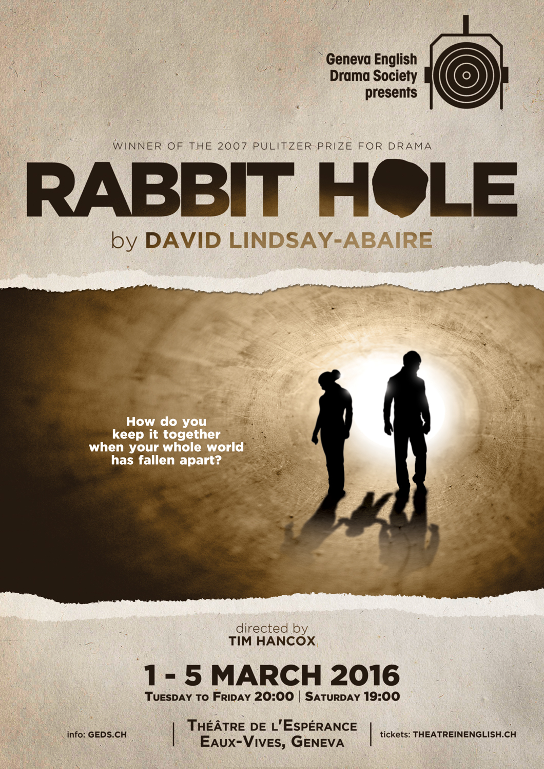 Diseño de Póster por Cj Castillo para Geneva English Drama Society | Diseño #9178360