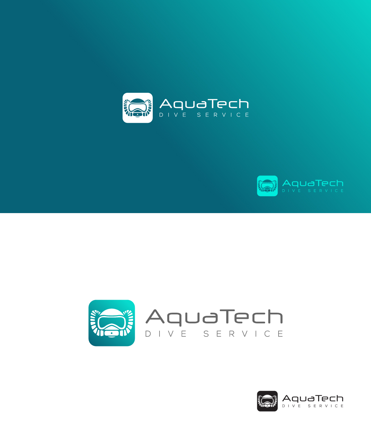 Logo Design by Ben Naveed for AquaTech Dive Service LLC | Design #8019555