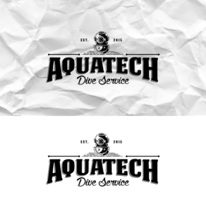 Logo-Design von Dreams.MELO für AquaTech Dive Service LLC | Design #7957882
