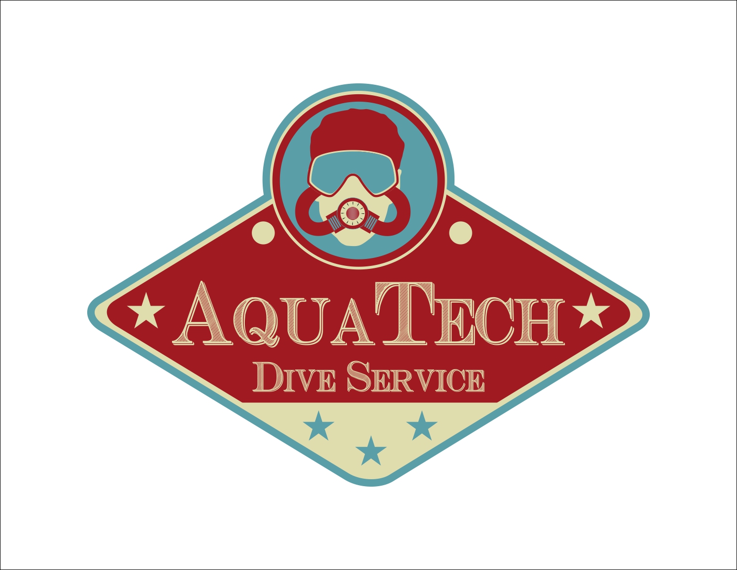 Logo Design by ray3kay for AquaTech Dive Service LLC | Design #7906555