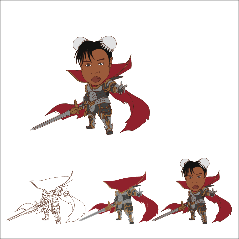 Illustration Design by AymanePro ™ for this project | Design #8167083