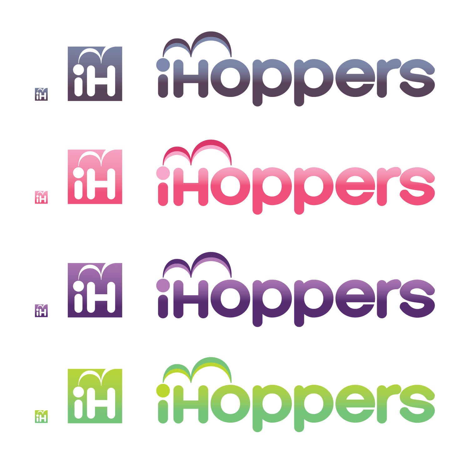 Logo Design by Allen Mercer for iHoppers S.L. | Design #8003580