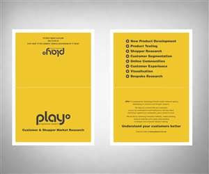 Brochure Design by Marco Simões for PLAY MR | Design: #2000067
