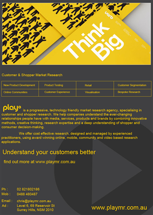 Brochure Design by Parul for PLAY MR | Design: #1955137