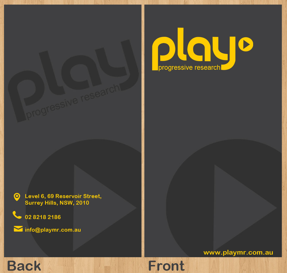 Brochure Design by Parul for PLAY MR | Design #1974496