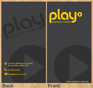 Brochure Design by Parul for PLAY MR | Design: #1974496