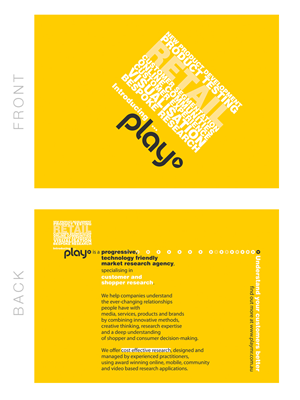 Brochure Design by Robert for PLAY MR | Design: #1947048