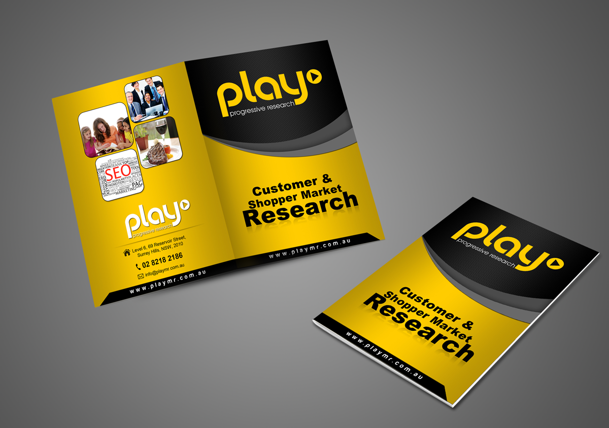 Design de Brochure par ESolz Technologies pour PLAY MR | Design #1989273