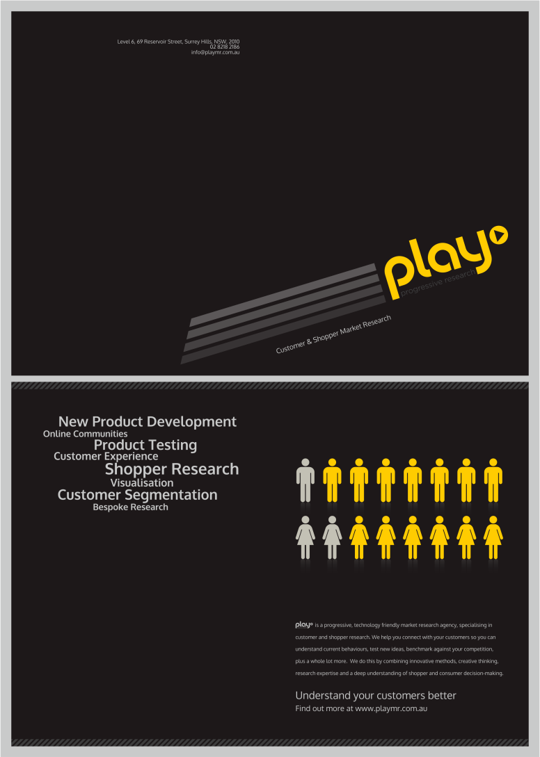 Design de Brochure par barinix pour PLAY MR | Design #1972231