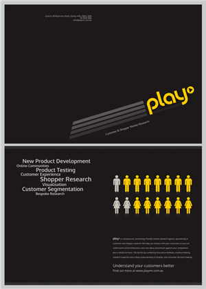 Broschüren-Design von barinix für PLAY MR | Design #1972231