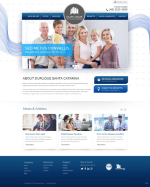 Web Design by pb for Seens TI | Design: #7970207