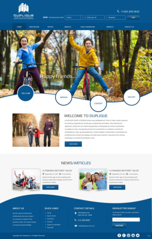 Web Design by pb for Seens TI | Design: #7973194