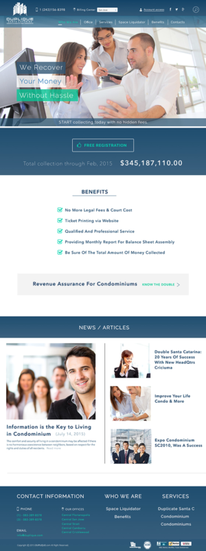 Web Design by dii for Seens TI | Design: #8008743