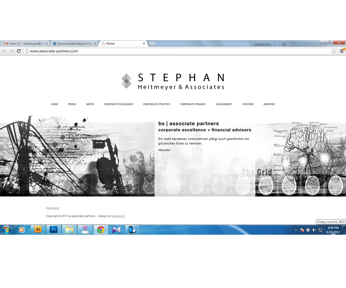 Logo Design by Sandaru for Stephan, Heitmeyer & Associates GmbH | Design #1940115