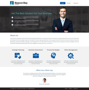 Web-Design von Infobliz Technologies für dieses Projekt | Design: #7909496