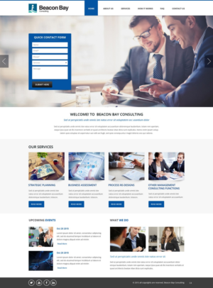 Web Design by pb for this project | Design: #7886712