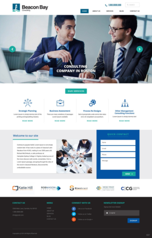 Web Design by pb for this project | Design: #7886714