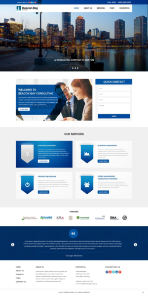 Web Design by pb for this project | Design: #7887791