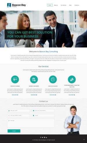 Web Design by pb for this project | Design: #7887792