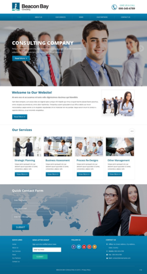 Web Design by pb for this project | Design: #7898077