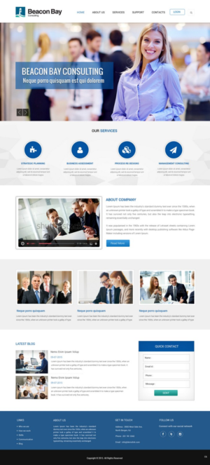 Web Design by pb for this project | Design: #7898078
