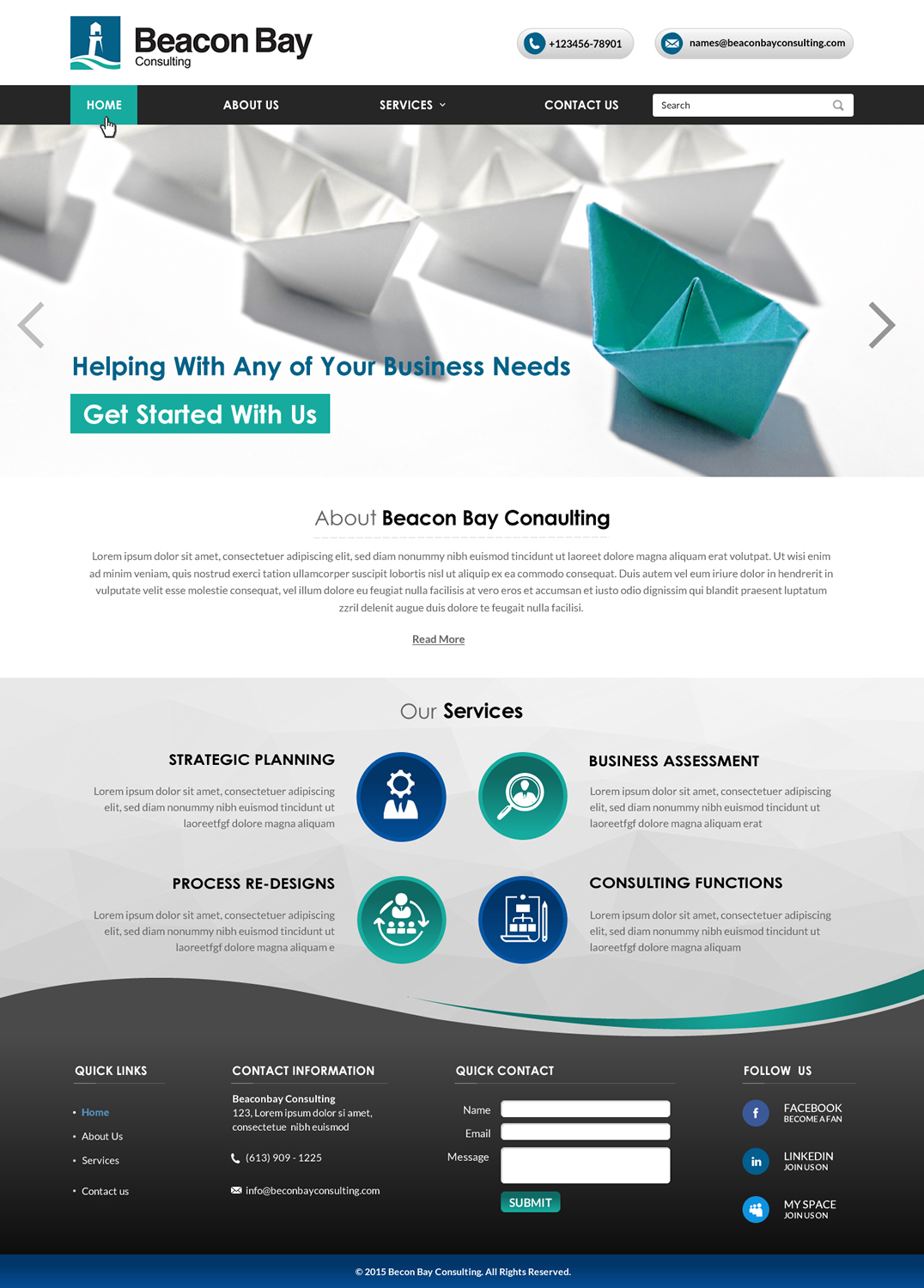 Web Design by Sbss for this project | Design: #7936766
